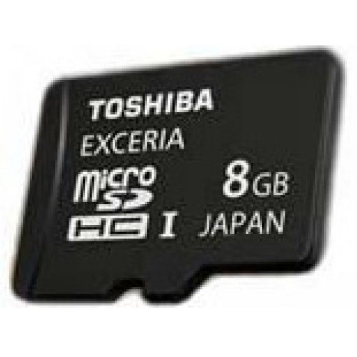 Карта пам'яті Toshiba microSDHC 8GB Class 10 UHS-I EXCERIA (без адаптера) (SD-CX08HD(BL7) купити в Україні | Telemart фото