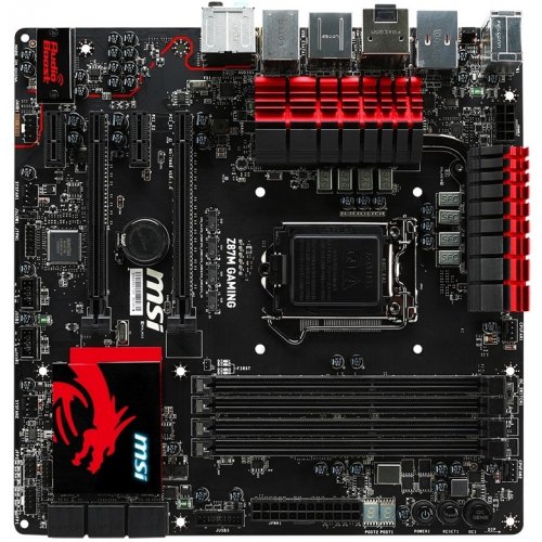 Продати Материнська плата MSI Z87M GAMING (s1150, Intel Z87) за Trade-In у інтернет-магазині Телемарт - Київ, Дніпро, Україна фото
