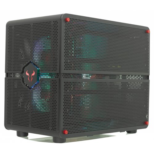 Корпус RIOTORO Morpheus GPX100 без БП Black купити з перевіркою сумісності: огляд, характеристики, ціна у Києві, Львові, Вінниці, Хмельницькому, Івано-Франківську, Україні | інтернет-магазин TELEMART.UA фото