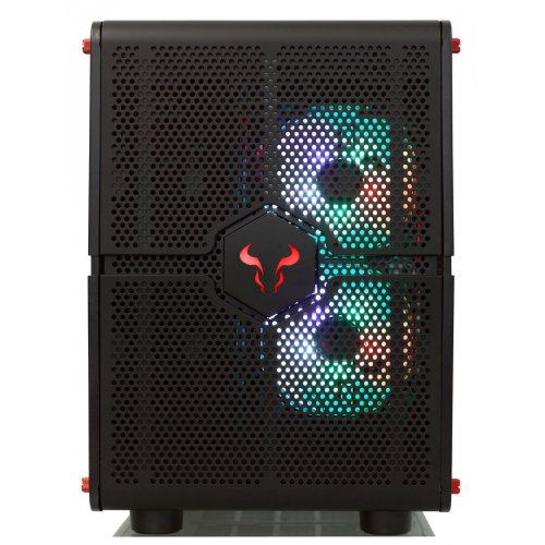 Корпус RIOTORO Morpheus GPX100 без БП Black купити з перевіркою сумісності: огляд, характеристики, ціна у Києві, Львові, Вінниці, Хмельницькому, Івано-Франківську, Україні | інтернет-магазин TELEMART.UA фото
