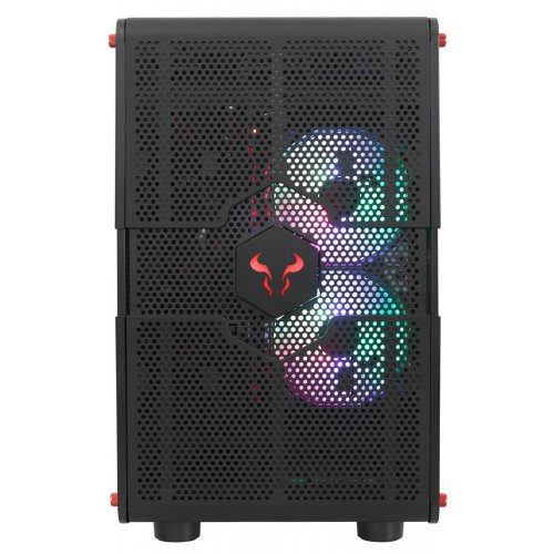 Корпус RIOTORO Morpheus GPX100 без БП Black купити з перевіркою сумісності: огляд, характеристики, ціна у Києві, Львові, Вінниці, Хмельницькому, Івано-Франківську, Україні | інтернет-магазин TELEMART.UA фото