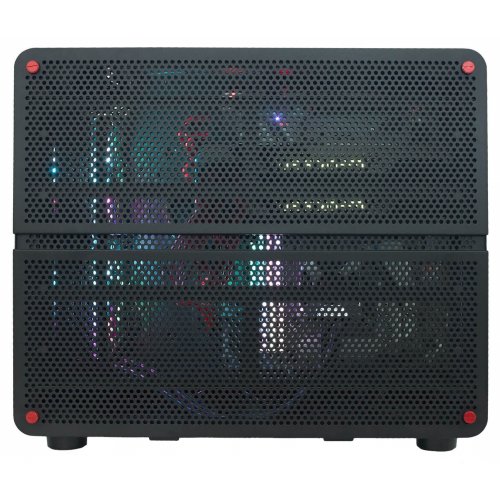 Корпус RIOTORO Morpheus GPX100 без БП Black купити з перевіркою сумісності: огляд, характеристики, ціна у Києві, Львові, Вінниці, Хмельницькому, Івано-Франківську, Україні | інтернет-магазин TELEMART.UA фото