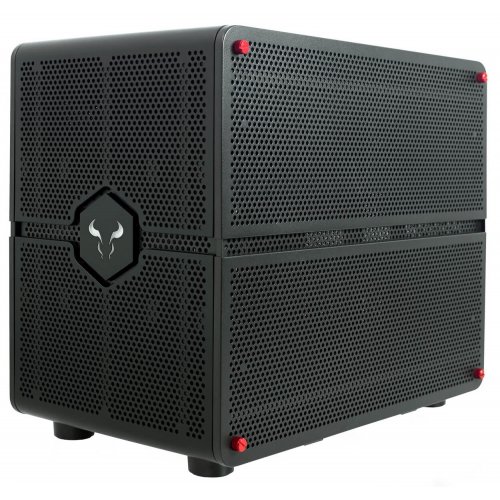Корпус RIOTORO Morpheus GPX100 без БП Black купити з перевіркою сумісності: огляд, характеристики, ціна у Києві, Львові, Вінниці, Хмельницькому, Івано-Франківську, Україні | інтернет-магазин TELEMART.UA фото