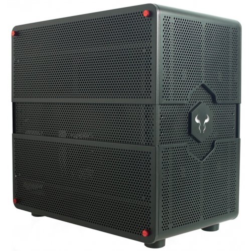 Корпус RIOTORO Morpheus GPX100 без БП Black купити з перевіркою сумісності: огляд, характеристики, ціна у Києві, Львові, Вінниці, Хмельницькому, Івано-Франківську, Україні | інтернет-магазин TELEMART.UA фото