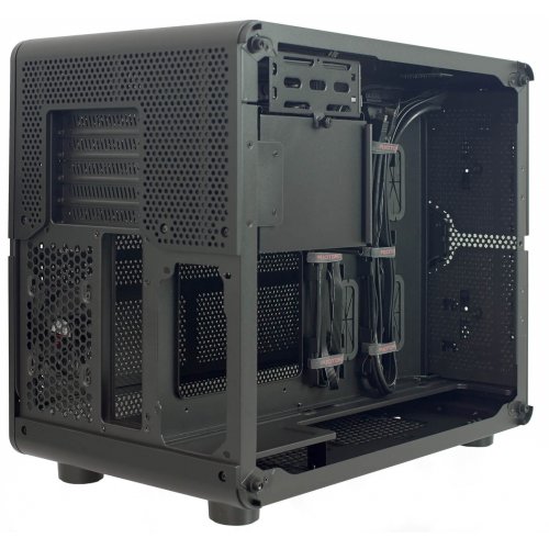 Корпус RIOTORO Morpheus GPX100 без БП Black купити з перевіркою сумісності: огляд, характеристики, ціна у Києві, Львові, Вінниці, Хмельницькому, Івано-Франківську, Україні | інтернет-магазин TELEMART.UA фото