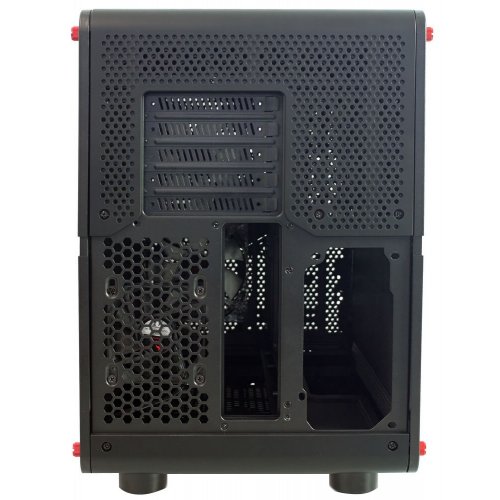 Корпус RIOTORO Morpheus GPX100 без БП Black купити з перевіркою сумісності: огляд, характеристики, ціна у Києві, Львові, Вінниці, Хмельницькому, Івано-Франківську, Україні | інтернет-магазин TELEMART.UA фото