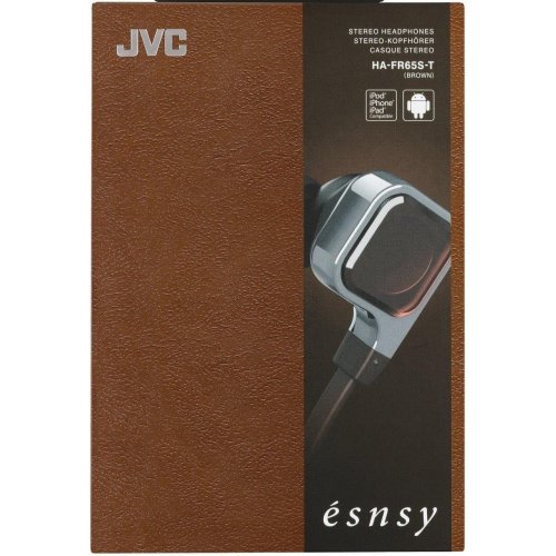 Купити Навушники JVC HA-FR65S Mic Brown - ціна в Києві, Львові, Вінниці, Хмельницькому, Франківську, Україні | інтернет-магазин TELEMART.UA фото