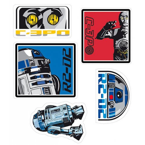 Купить Наклейки ABYstyle Star Wars R2-D2 C3PO (ABYDCO160) - цена в Харькове, Киеве, Днепре, Одессе
в интернет-магазине Telemart фото