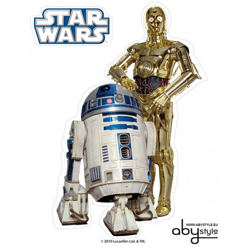 Купить Наклейки ABYstyle Star Wars R2-D2 C3PO (ABYDCO160) - цена в Харькове, Киеве, Днепре, Одессе
в интернет-магазине Telemart фото