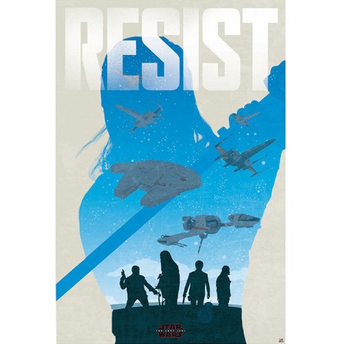 Купить Постер ABYstyle Star Wars Resist (ABYDCO471) - цена в Харькове, Киеве, Днепре, Одессе
в интернет-магазине Telemart фото