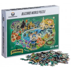 Blizzard Overwatch Blizzard World 1000-Piece Puzzle (B62938)