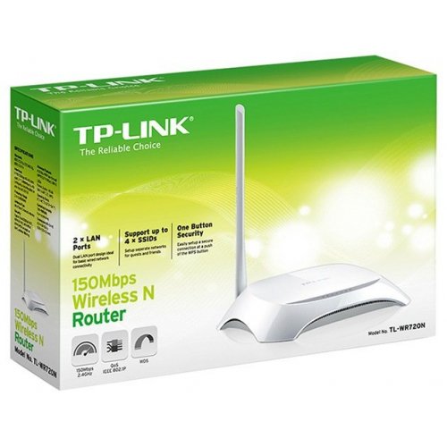 Купить Wi-Fi роутер TP-LINK TL-WR720N - цена в Харькове, Киеве, Днепре, Одессе
в интернет-магазине Telemart фото