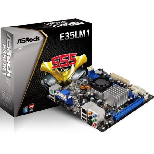 Продать Материнская плата AsRock E35LM1 (AMD A50M) по Trade-In интернет-магазине Телемарт - Киев, Днепр, Украина фото