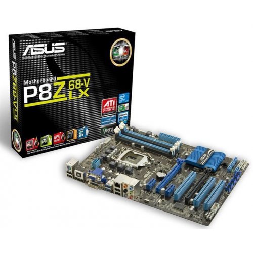 Продать Материнская плата Asus P8Z68-V LX (s1155, Intel Z68) по Trade-In интернет-магазине Телемарт - Киев, Днепр, Украина фото