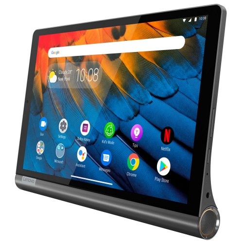 Купить Планшет Lenovo Yoga Smart Tab YT-X705L 10.1 4/64GB LTE (ZA530006UA) Iron Grey - цена в Харькове, Киеве, Днепре, Одессе
в интернет-магазине Telemart фото