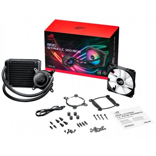 Продати Готова СВО Asus ROG Strix LC 120 RGB (ROG-STRIX-LC-120-RGB) за Trade-In у інтернет-магазині Телемарт - Київ, Дніпро, Україна фото