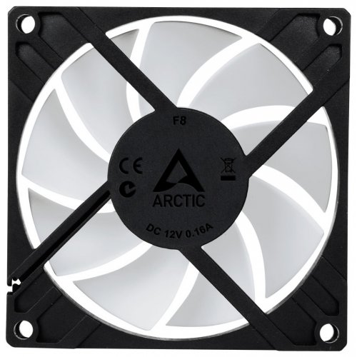 Продать Кулер для корпуса Arctic F8 (AFACO-08000-GBA01) Black/White по Trade-In интернет-магазине Телемарт - Киев, Днепр, Украина фото