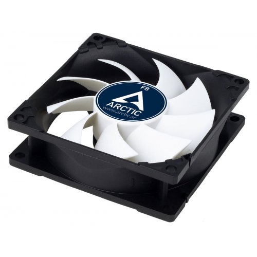 Продать Кулер для корпуса Arctic F8 (AFACO-08000-GBA01) Black/White по Trade-In интернет-магазине Телемарт - Киев, Днепр, Украина фото