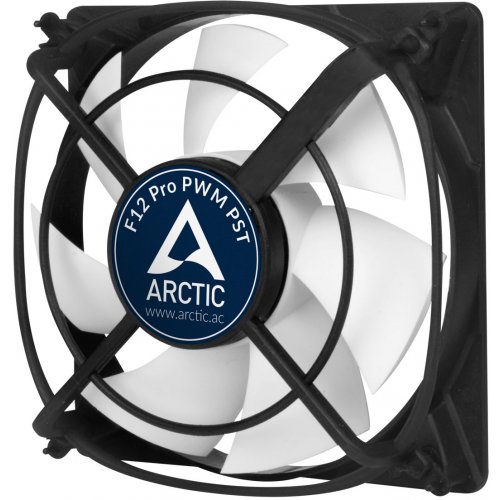 Продать Кулер для корпуса Arctic F12 Pro PWM (AFACO-12PP0-GBA01) Black/White по Trade-In интернет-магазине Телемарт - Киев, Днепр, Украина фото