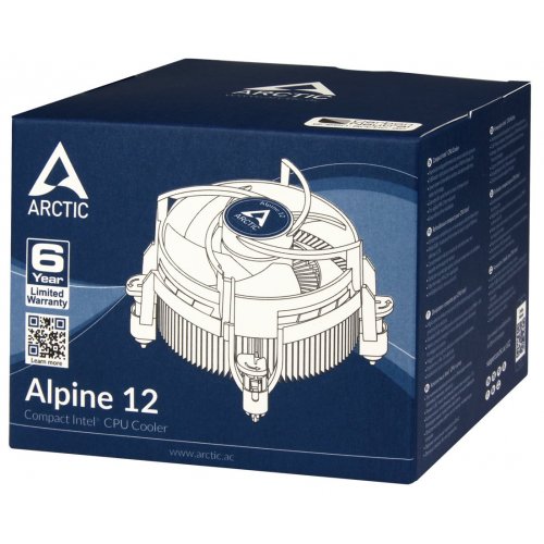 Продати Кулер Arctic Alpine 12 (ACALP00027A) Black за Trade-In у інтернет-магазині Телемарт - Київ, Дніпро, Україна фото