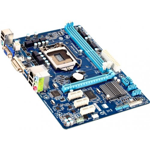 Продать Материнская плата Gigabyte GA-H61MA-D2V (s1155, Intel H61) по Trade-In интернет-магазине Телемарт - Киев, Днепр, Украина фото