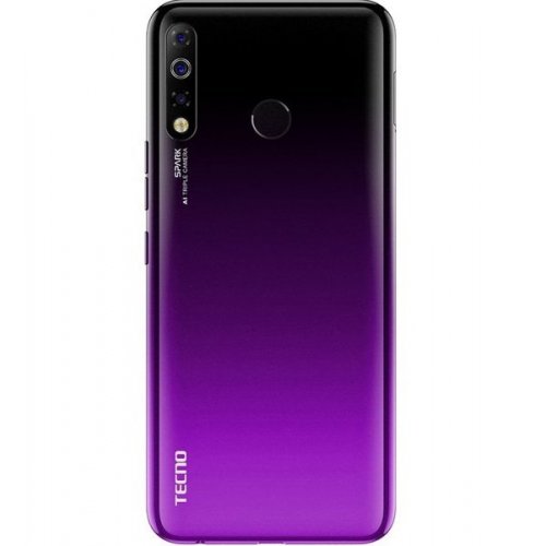 Купить Смартфон TECNO Spark 4 DualSim 3/32GB (4895180751080) Royal Purple - цена в Харькове, Киеве, Днепре, Одессе
в интернет-магазине Telemart фото