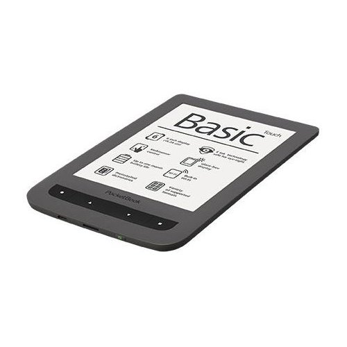 Купить Электронная книга PocketBook 624 Basiс Touch Grey - цена в Харькове, Киеве, Днепре, Одессе
в интернет-магазине Telemart фото