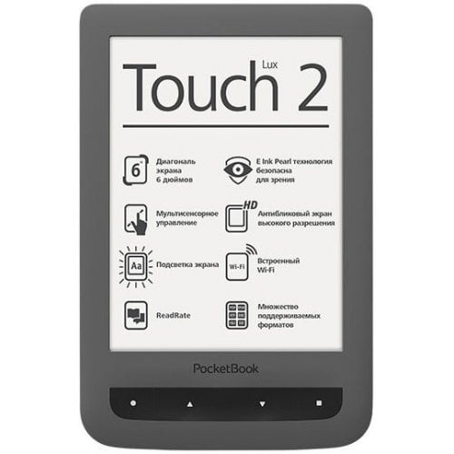 Електронна книга PocketBook 626 Touch Lux 2 Grey купити в Україні | Telemart фото