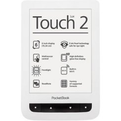 Електронна книга PocketBook 626 Touch Lux 2 White