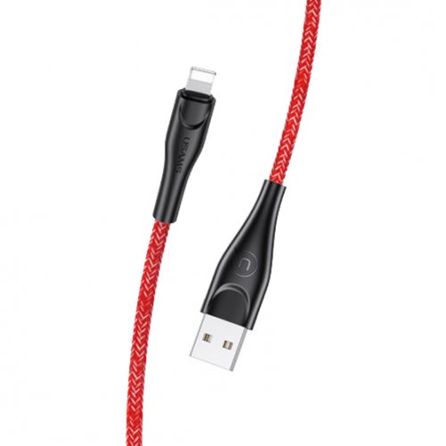 Купить USB Кабель Usams U41 Braided USB to Lightning 2A 1m Data/Charge Red - цена в Харькове, Киеве, Днепре, Одессе
в интернет-магазине Telemart фото