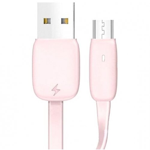 

Usams U6 Candy 2A USB to micro USB 2A 1.2m Data/Charge Pink