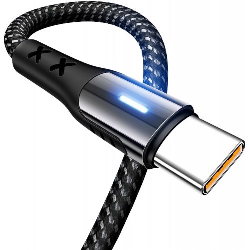 

Usams U27 Fast Charging USB to USB Type-C 5A 5V 1.2m Data/Charge Black