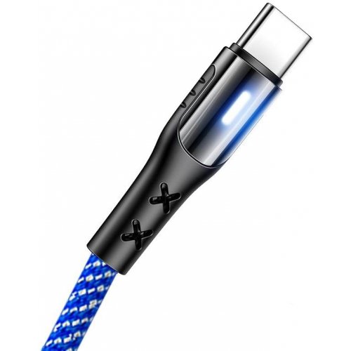 

Usams U27 Fast Charging USB to USB Type-C 5A 5V 1.2m Data/Charge Blue