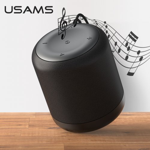 Портативна акустика Usams Moyi Series Wireless Speaker Black купити в Україні | Telemart фото