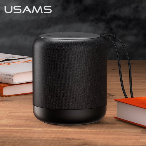 Портативна акустика Usams Moyi Series Wireless Speaker Black купити в Україні | Telemart фото