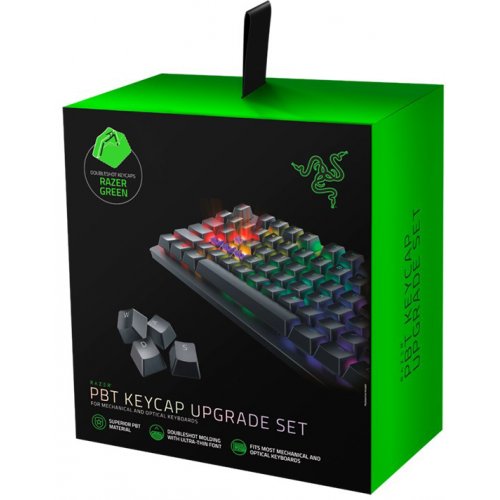 Купить Сменные клавиши Razer PBT Keycap Upgrade Set (RC21-01490400-R3M1) Razer Green - цена в Харькове, Киеве, Днепре, Одессе
в интернет-магазине Telemart фото