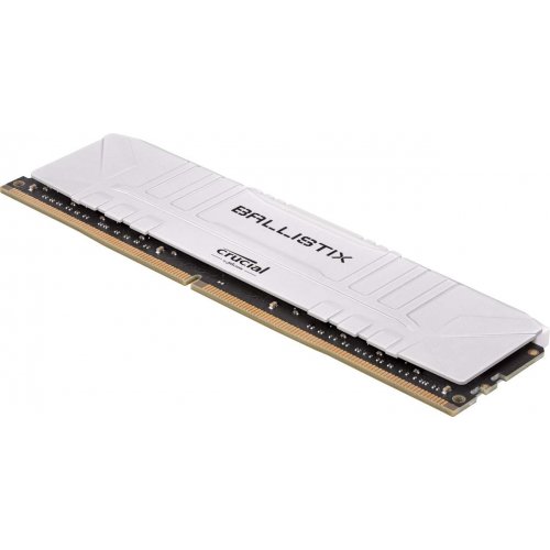Фото ОЗУ Crucial DDR4 16GB (2x8GB) 2666Mhz Ballistix White (BL2K8G26C16U4W)