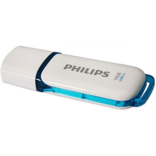 Купити Накопичувач Philips Snow USB 3.0 16GB Blue (FM16FD75B/97) - ціна в Києві, Львові, Вінниці, Хмельницькому, Франківську, Україні | інтернет-магазин TELEMART.UA фото