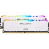 Photo RAM Crucial DDR4 16GB (2x8GB) 3200Mhz Ballistix RGB White (BL2K8G32C16U4WL)