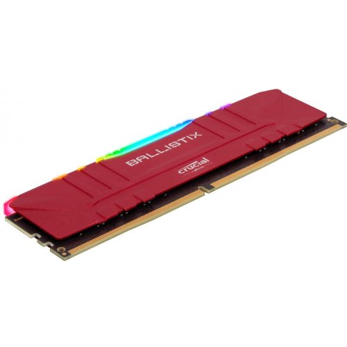 Фото ОЗП Crucial DDR4 16GB (2x8GB) 3200Mhz Ballistix RGB Red (BL2K8G32C16U4RL)
