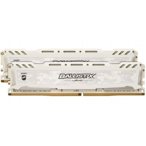 

Crucial DDR4 16GB (2x8GB) 3200Mhz Ballistix Sport LT White (BLS2K8G4D32AESCK)