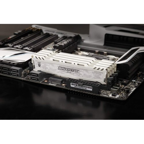 Продати ОЗП Crucial DDR4 16GB (2x8GB) 3200Mhz Ballistix Sport LT White (BLS2K8G4D32AESCK) за Trade-In у інтернет-магазині Телемарт - Київ, Дніпро, Україна фото