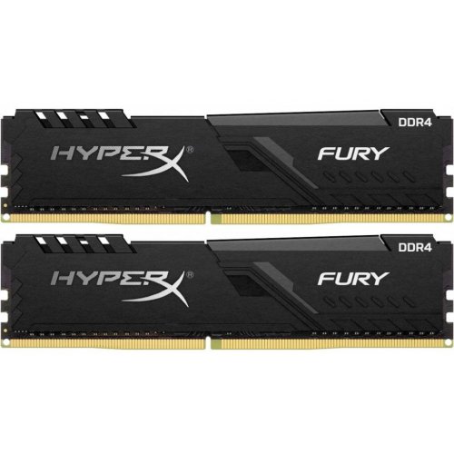 Фото HyperX DDR4 64GB (2x32GB) 3000Mhz Fury Black (HX430C16FB3K2/64)
