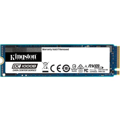 Продати SSD-диск Kingston DC1000B 3D TLC NAND 480GB M.2 (2280 PCI-E) NVMe x4 (SEDC1000BM8/480G) за Trade-In у інтернет-магазині Телемарт - Київ, Дніпро, Україна фото
