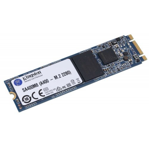 Фото SSD-диск Kingston A400 3D TLC NAND 480GB M.2 (2280 SATA) (SA400M8/480G)