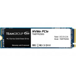 Фото SSD-диск Team MP33 3D NAND 256GB M.2 (2280 PCI-E) NVMe 1.3 (TM8FP6256G0C101)