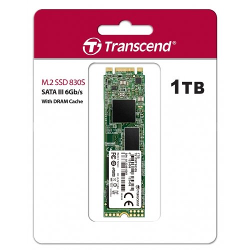 Продати SSD-диск Transcend 830S 3D NAND 1TB M.2 (2280 SATA) (TS1TMTS830S) за Trade-In у інтернет-магазині Телемарт - Київ, Дніпро, Україна фото