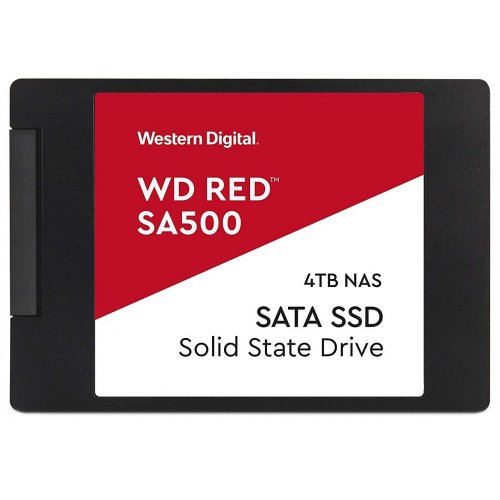 Продать SSD-диск Western Digital Red SA500 4TB 2.5" (WDS400T1R0A) по Trade-In интернет-магазине Телемарт - Киев, Днепр, Украина фото