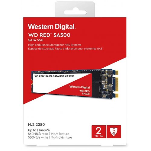 Продать SSD-диск Western Digital Red 2TB M.2 (2280 SATA) (WDS200T1R0B) по Trade-In интернет-магазине Телемарт - Киев, Днепр, Украина фото