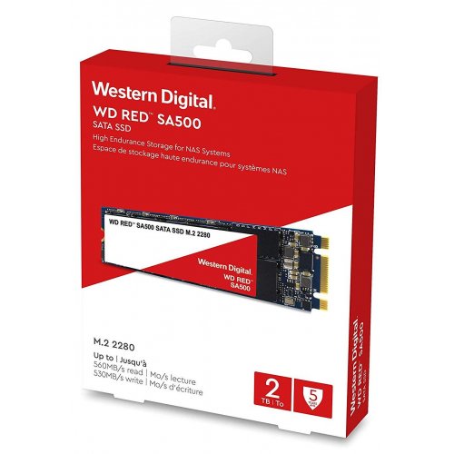 Продати SSD-диск Western Digital Red 2TB M.2 (2280 SATA) (WDS200T1R0B) за Trade-In у інтернет-магазині Телемарт - Київ, Дніпро, Україна фото